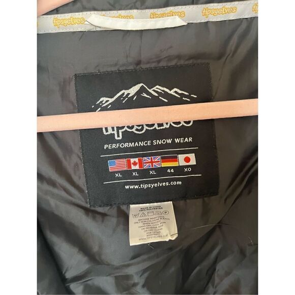 🌈 Tipsy Elves Men’s Sunrise Shredder Ski Suit NEW - Picture 9 of 14